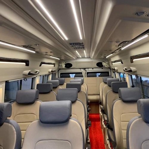Tempo Traveller By Seats