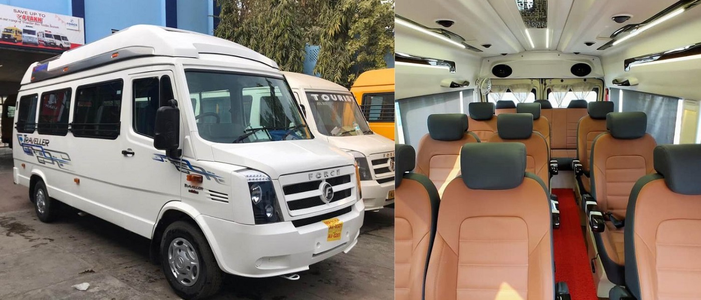12 Seater Tempo Traveller
